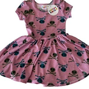 NWT DotDotSmile cap sleeve dress 12/24 mo